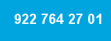 922 764 27 01 922 764 27 01